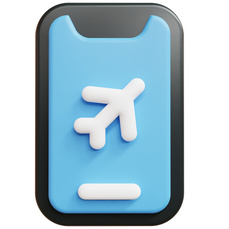 Application de voyage  3D Icon