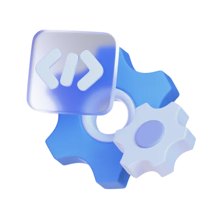 Application development  3D Icon