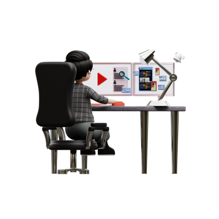 Application Development  3D Icon