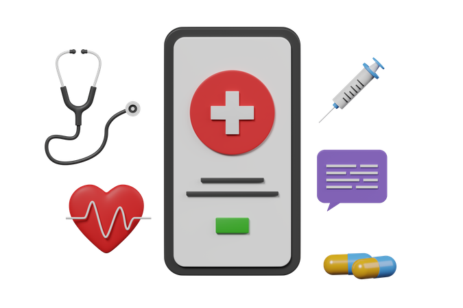 Application médicale  3D Icon