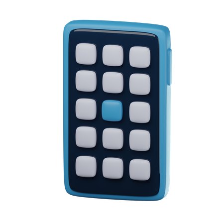 Application mobile  3D Icon