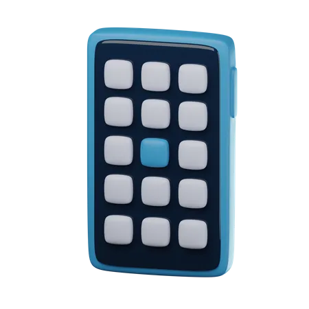 Application mobile  3D Icon