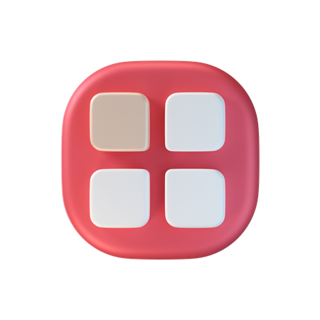 Application mobile  3D Icon