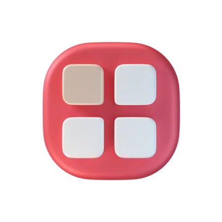 Application mobile  3D Icon