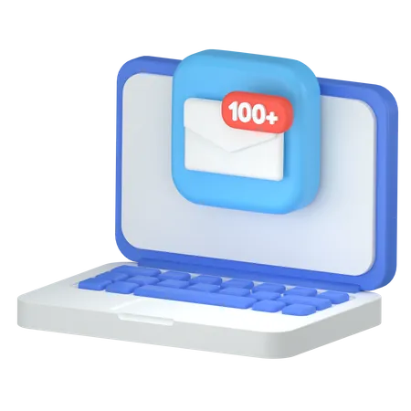 E-mail de l'application informatique  3D Icon