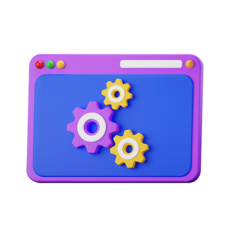 Application Setting  3D Icon