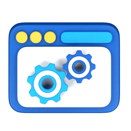 Application Setting  3D Icon