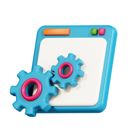 Application Setting  3D Icon