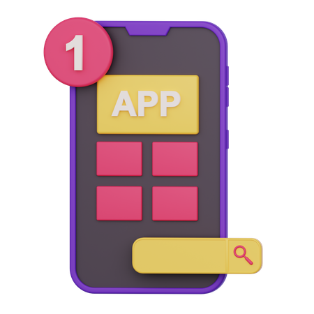 Applications  3D Icon