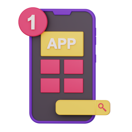 Applications  3D Icon