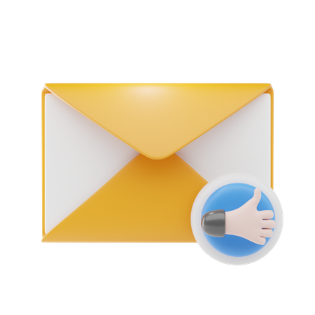 Appreciation Email  3D Icon