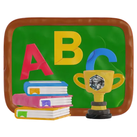 Apprendre les principes fondamentaux de l'ABC  3D Icon