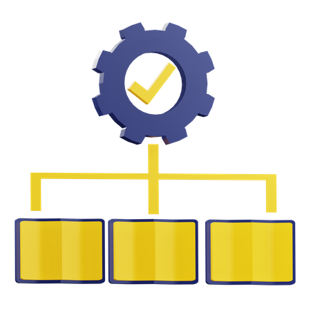 Apprentissage automatique  3D Icon