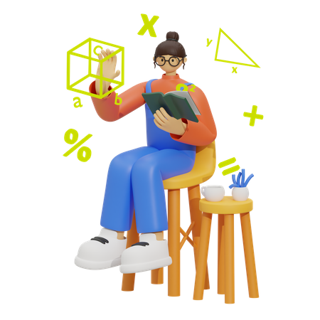 Apprentissage des mathématiques  3D Icon