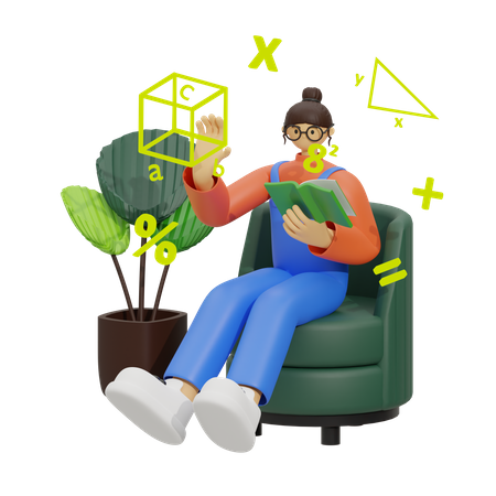 Apprentissage des mathématiques  3D Icon