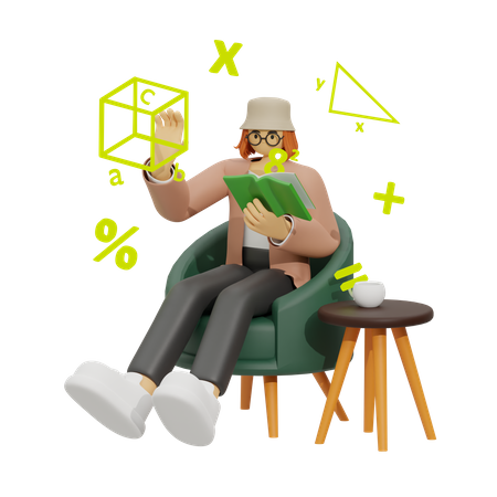 Apprentissage des mathématiques  3D Icon