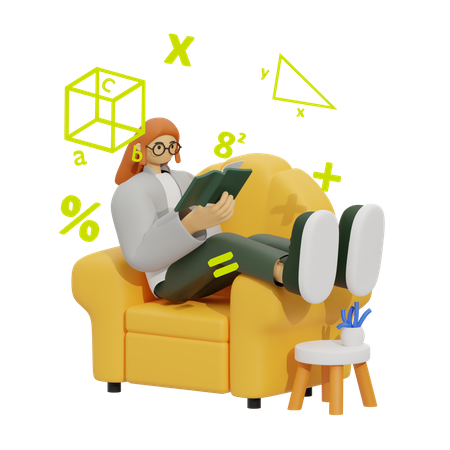 Apprentissage des mathématiques  3D Icon