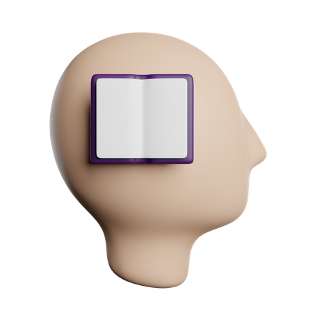 Apprentissage mental  3D Icon