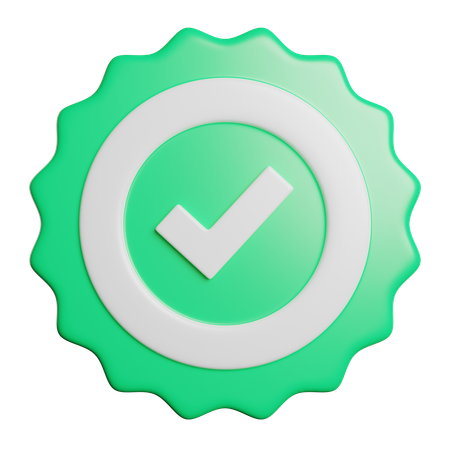 Approbation  3D Icon