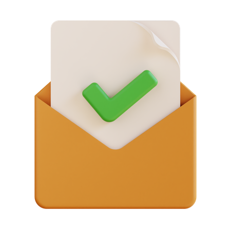 Approuvé  3D Icon