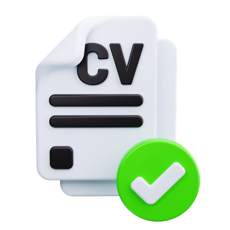 Approuvé  3D Icon