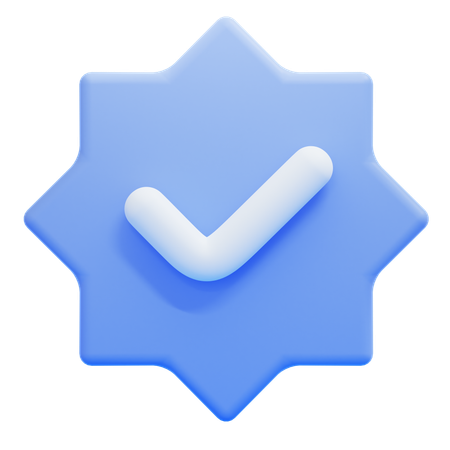 Approuvé  3D Icon