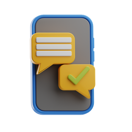 Discussion approuvée  3D Icon