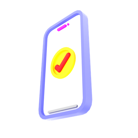 Mobile homologué  3D Icon