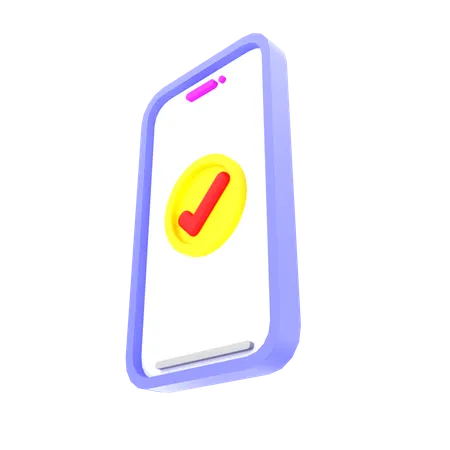 Mobile homologué  3D Icon