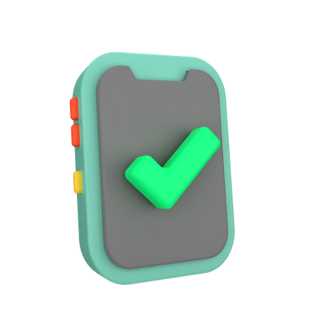 Approuver  3D Icon