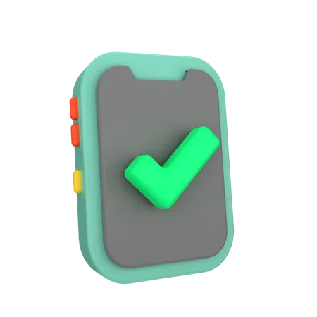 Approuver  3D Icon