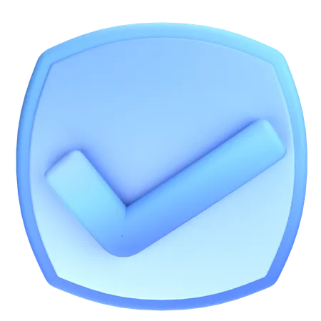 Approuver  3D Icon