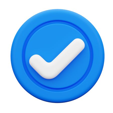 Approuver  3D Icon