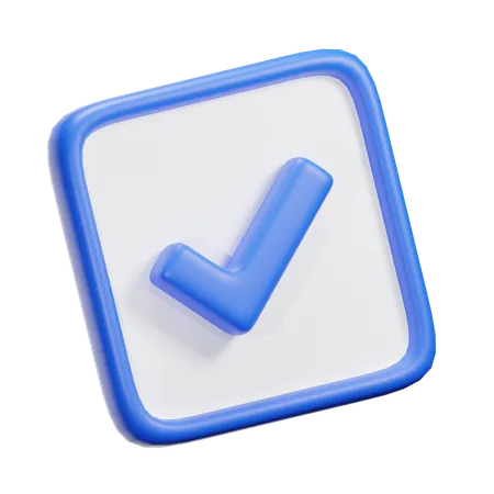 Approuver  3D Icon