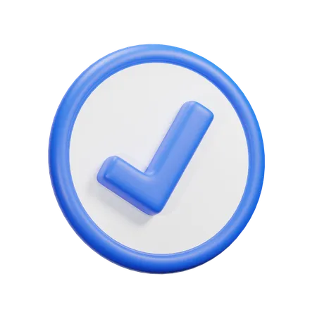 Approuver  3D Icon