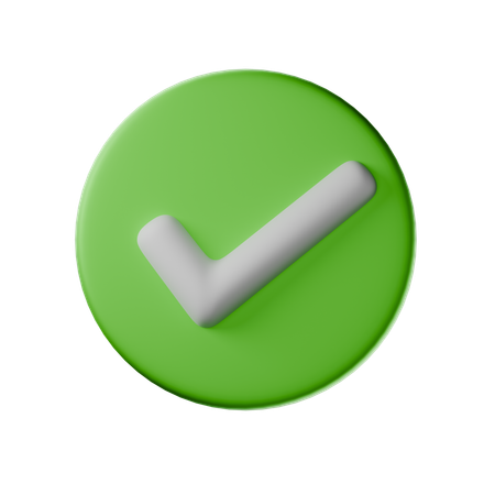 Approuver  3D Icon