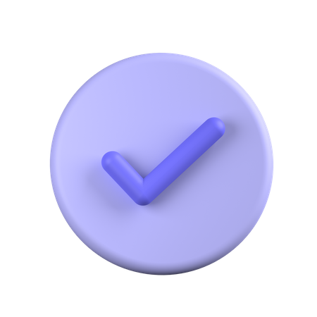 Approuver  3D Icon