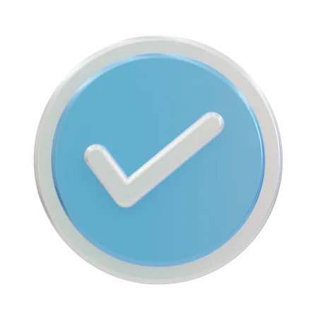 Approuver  3D Icon