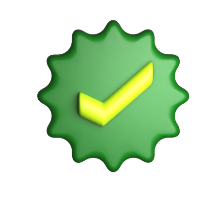 Approuver  3D Icon