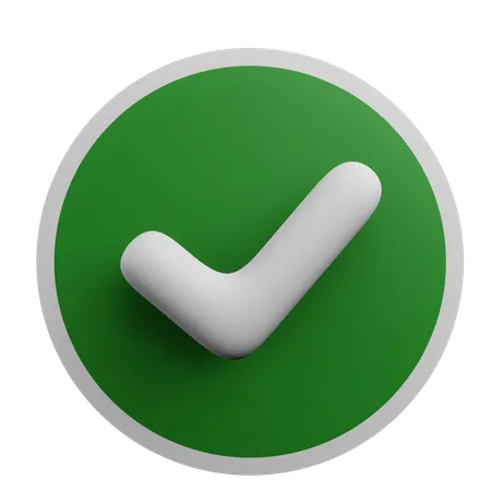 Approuver  3D Icon