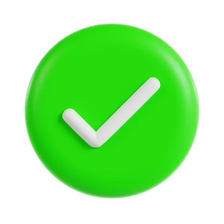 Approuver  3D Icon