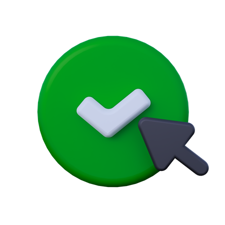 Approuver  3D Icon