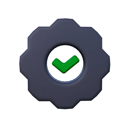 Approuver  3D Icon