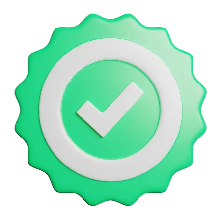 Approval  3D Icon