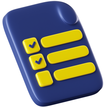 Approval  3D Icon