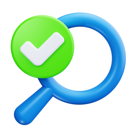 Approval Check  3D Icon