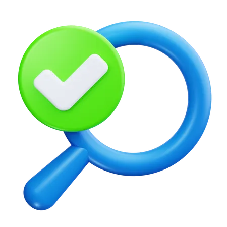 Approval Check  3D Icon