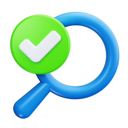 Approval Check  3D Icon