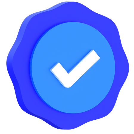 Approval Stamp  3D Icon
