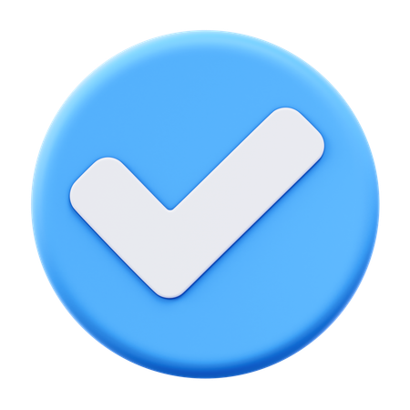 Approve  3D Icon